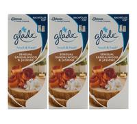Glade Mini Sensual Sandalwood & Jazmín 3 X 10ml Libro-Alte Receta Spray