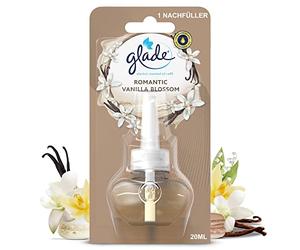 Glade Recarga de aceite eléctrico con aroma a vainilla, aroma de vainilla, 1 unidad (20 ml)