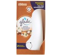 Glade Sense & Spray, ambientador con sensor de movimiento, fragancia sándalo de Bali, paquete de 1 difusor y 1 recarga