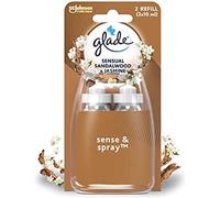 Glade® Sense & Spray™ - Cartuchos sensuales Sandalwood y jazmín Duopack - con aceites Esenciales