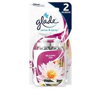 Glade Sense & Spray Recarga Doble, Ambientador para Ambientes, Fragancia Relaxing Zen