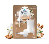 Glade Soporte eléctrico para ambientadores de aceite perfumado, incluye 1 recarga, sándalo sensual y jazmín, 20 ml