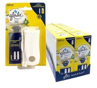 Glade Touch&Fresh Portaincienso + 12 Recambios Para Baño y WC (12x10ml)