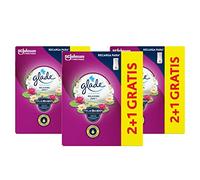 Glade Un Toque de Fragancia Relax Zen. Elimina los malos olores, Hasta 10 veces más frescor - Pack de 3 x 3 Recambios de 10 ml