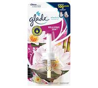 GladeDifusor eléctrico scented oil - Relaxing Zen, recarga para difusor eléctrico de aceite fragante, 1 recarga de 20 ml