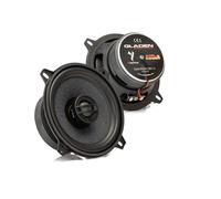 Gladen Gamma 130-X | Altavoces coaxiales 13cm 2 vías 4Ω Negro Par