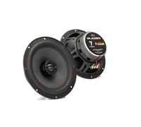 Gladen Gamma 165-X - Juego de altavoces coaxiales (16,5 cm, 16,5 cm)