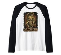 Gladiador Carpóforo Antigua Roma SPQR Gladiadores Pro Camiseta Manga Raglan