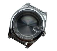 Gladiaond 1 caja de 36 mm y 40 con cristal zafiro, compatible NH35, NH36 NH38. Movimiento for esfera 28,5 Tapa trasera exposición(Solid back cover 2,36mm nh35 nh36 nh38)