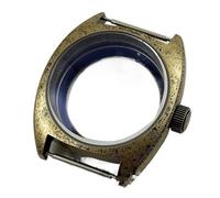 Gladiaond Caja de reloj 39 mm con cristal zafiro doble cúpula, compatible NH34, NH35, NH36, NH38, ETA2824, PT5000, corona pequeña(Bronze Glass Back B,ETA2824 PT5000)