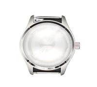Gladiaond Caja de reloj acero inoxidable 316L, 40mm, for NH35 NH36 NH34 NH38 4R36, piezas reparación piloto Mod impermeable, 1 ud