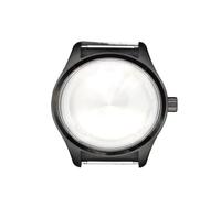 Gladiaond Caja de reloj acero inoxidable 316L, 40mm, for NH35 NH36 NH34 NH38 4R36, piezas reparación piloto Mod impermeable, 1 ud