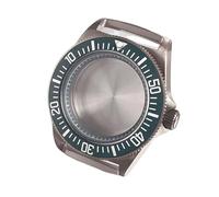 Gladiaond Caja de reloj titanio Tactical Frog 42 mm con zafiro for NH35, movimiento automático, resistente al agua hasta 20 bares, accesorios for hombre(Green insert,For NH35A)
