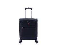 Gladiator 2000 4 ruedas Maleta de cabina 55 cm Con asa expansible negro