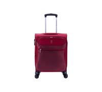 Gladiator 2000 4 ruedas Maleta de cabina 55 cm Con asa expansible rojo