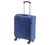 Gladiator 2000 4 ruedas Maleta de cabina 55 cm Con asa expansible azul