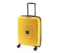 Gladiator 2800 4 ruedas Maleta de cabina 55 cm Con asa expansible amarillo