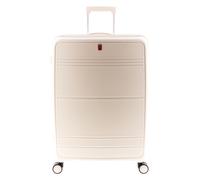 Gladiator 3500 4 ruedas Trolley 75 cm Con asa expansible blanco