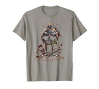 Gladiator Helmet Camiseta, Hombre, Pizarra, XL