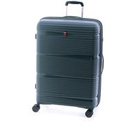 GLADIATOR Maleta Grande 0812 Polipropileno 70 CM, 4 Ruedas Dobles, TSA, Modelo Extensible (Verde)