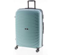 GLADIATOR Maleta Polipropileno 70 cm 4 Ruedas Doble Rueda Kick-Off Verde