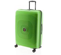 Gladiator Maleta Rígida Vincent, Polipropileno, Expandible, 4 Ruedas Dobles, Candado TSA, 100/110 L, 52x74x28/32 cm (Verde)