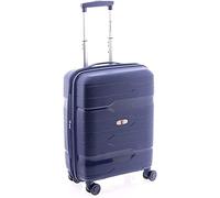 Gladiator 3800 4 ruedas Maleta de cabina 55 cm Con asa expansible azul