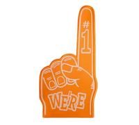 Gladiators - Dedo de espuma de EVA, huellas de manos de EVA, dedo gigante de espuma de 45,7 cm, dedos de abanico número 1 para gestos de victoria, animación, gritos, guantes de esponja, accesorios de