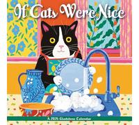 Gladstone Media, Calendario de pared cuadrado 2026 If Cats Were Nice