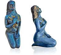 Gladyell Escultura de Diosa Espiritual de Amor Propio y Moldeador, Arte de Estatua de Diosa curativa de 7.1 Pulgadas, Adornos de Resina para decoración del hogar, Regalo de Pascua para el día de San