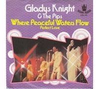 GLADYS KNIGHT - WHERE PEACEFUL WATERS FLOW 7 INCH (7" VINYL 45) UK BUDDAH 1973
