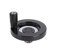 GLAGMGATAF Volante de plástico 8 mm y 10 for torno plegable aleación, fresadora, volante ondulado interior for mango giratorio, accesorio for máquina volante de hardware(8mm,80mm)