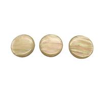 Glakyur 3 Piezas Botones de Dedo Trompeta Válvula Dedo Cubierta de Tornillo de la Tapa de Trompeta para Accesorios Trompeta Bajo Musical Amarillo