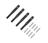 Glakyur 4 unidades serías de acero duro trasero pórtico eje de transmisión eje eje para eje de transmisión axial capra currie F9 eje SCX10 III AR45