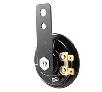 Glakyur Bocina EléCtrica de Montaje Negro de 6 V para VehíCulo, Motocicleta, CamióN, VehíCulo