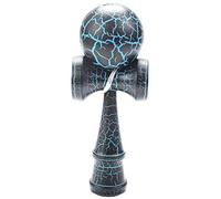 Glakyur de Deportes Al Libre Kendama Toy Ball NiñOs y Adultos BalóN Al Libre Deportes Crack DiseñO Negro y Azul