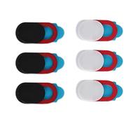 Glakyur - Juego de 6 fundas para cámara web para diapositiva ultra delgada y redonda, cubierta de cámara para ordenador portátil, protección de privacidad para ordenador Pro