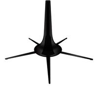 Glakyur - Soporte de trompeta para trompeta, portátil, de metal, plegable, con 5 patas para trompetas, color negro