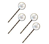 Glam Baby Bear on the Cloud Stars Accesorios para el cabello, elegantes pinzas para el pelo, bonitos pasadores para el pelo, horquillas hechas a mano