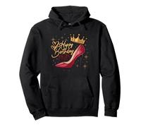 Glam Día de la Madre Familia Favoritos Reina Feliz Cumpleaños Mamá Sudadera con Capucha