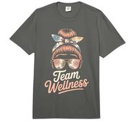 Glam Team Wellness P.E Gym OT Enfermera Experta PTA Entrenamiento Entrenador Comfort Colors Adult Heavyweight T-Shirt