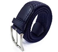 Glamexx24 Cinturón para Hombre Mujeres Unisex Trenzado Elástico Cinturón para Jeans, Ajustable y Cómodo, Ropa Casual y Formal, Disponible en Múltiples Colores