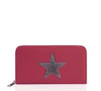 Glamexx24 Damen Geldbeutel mit Star, Klein und im Kurzformat Portemonnaie Ultraleichtes, schlankes Portemonnaie Kleine Brieftasche Geldbörse Für Frauen Die Farbe ist sehr schön mit Mehreren Fächer,