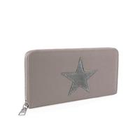 Glamexx24 Damen Geldbeutel mit Star, Klein und im Kurzformat Portemonnaie Ultraleichtes, schlankes Portemonnaie Kleine Brieftasche Geldbörse Für Frauen Die Farbe ist sehr schön mit Mehreren Fächer,