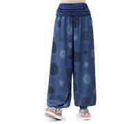 Glamexx24 Pantalones Yoga Mujer Pantalones Bombachos Casuales de Cintura Alta Pantalones Harem Playa Baggy Pants Danza Pilates, Estilos Sólidos y Estampados