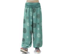 Glamexx24 Pantalones Yoga Mujer Pantalones Bombachos Casuales de Cintura Alta Pantalones Harem Playa Baggy Pants Danza Pilates, Estilos Sólidos y Estampados