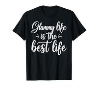 Glammy Life is The Best Life For Cute Grandma Mothers Day Camiseta