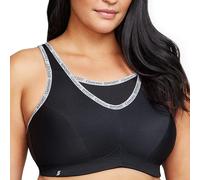 Glamorise 1066 Sujetador Deportivo, Morado (Black), 105E (Talla del Fabricante: 40E) para Mujer