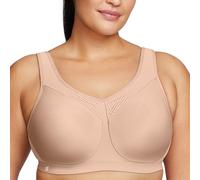 Glamorise Hi-Impact Sports Bra Underwire 9066 Sujetador Deportivo, Opaco, Café, 95D para Mujer