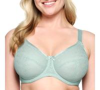 Glamorise Komfort-BH Spitze mit Bügel #9855 Sujetador de Cobertura Completa, Opaco, Verde Jade, 115C Mujeres